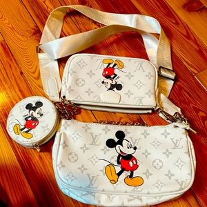 LV Mickey Mouse Handbag
